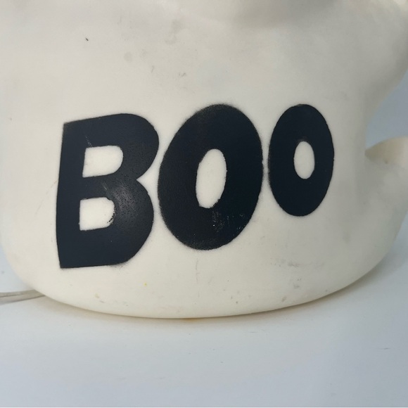 Vintage Halloween Ghost BOO! Blowmold Light Up Indoor Outdoor - Picture 2 of 7